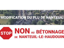 Non au bétonnage de Nanteuil le Haudouin